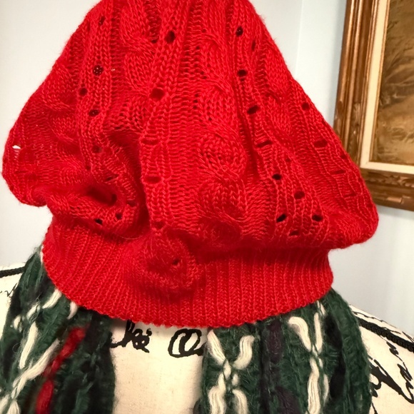 Knitted Scarf & matching knit hat NWOT - Picture 3 of 3